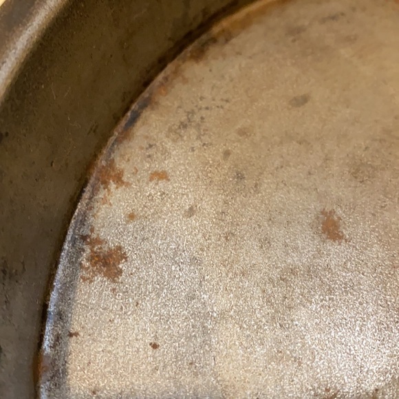 Vintage EKCOLOY Silver Beauty Fluted Tin Pie Pan - Picture 7 of 7